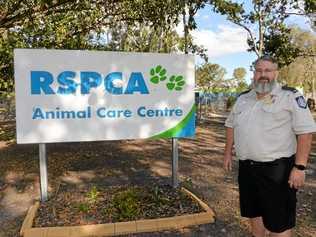 ANIMAL JUSTICE: RSPCA inspector Andrew Petrie says his role is to act as a voice for animals and provides many options for owners who cannot afford medical treatment for their pets. Picture: Rhylea Millar