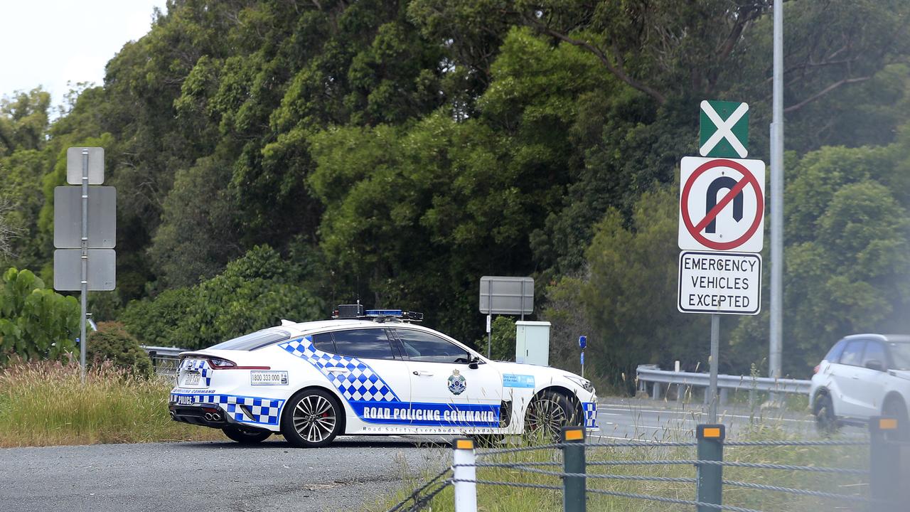 Police will patrol the southern lanes of the M1 looking for out-of-towners trying to reach the Gold Coast. Picture: Scott Powick.