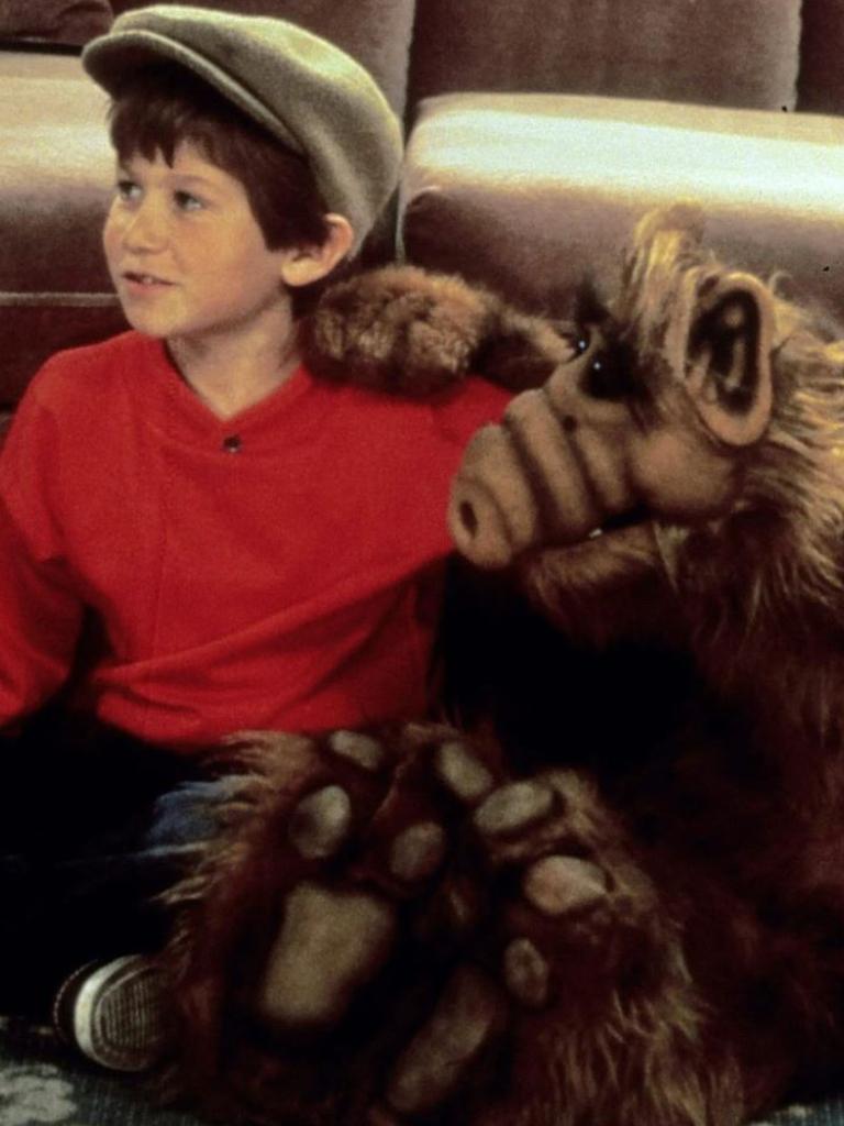 As a child star in the hit 80s sitcom Alf.