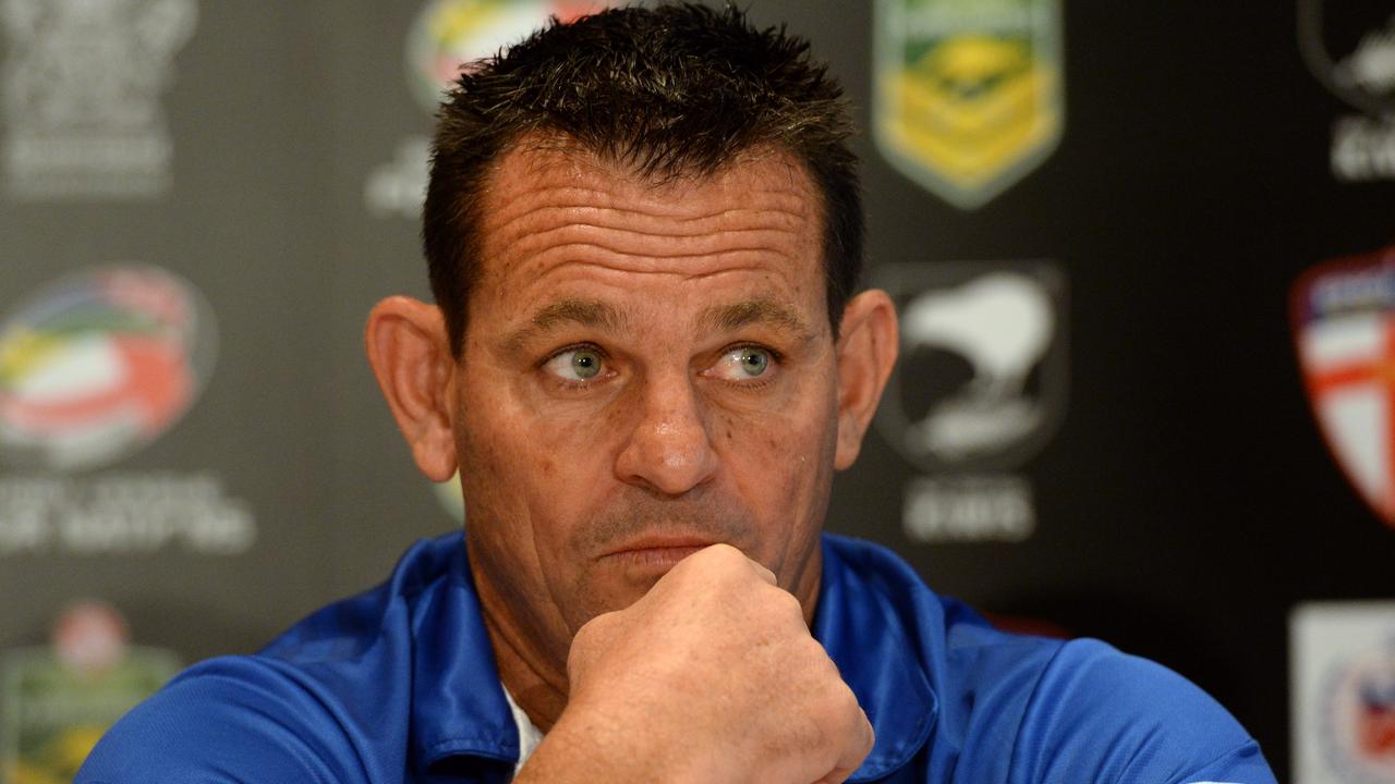 Under pressure Samoa coach Matt Parish Picture: AAP Image/Dan Peled