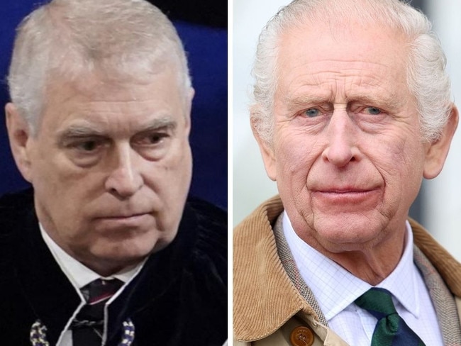 Prince Andrew and King Charles are reportedly at loggerheads.