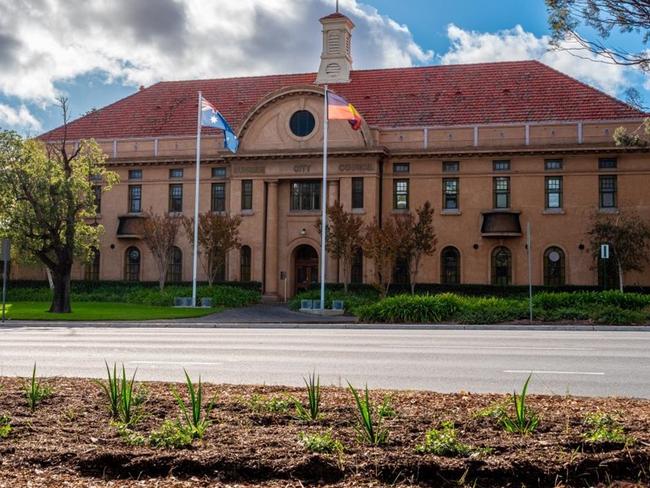 Exterior shot of Burnside Council building in Adelaide. Supplied