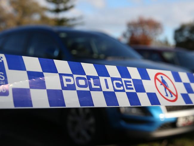 MELBOURNE, AUSTRALIA- NewsWire Photos June 25 2022,  Generic View of Police line tape at a crime scene., Picture: NCA NewsWire /Brendan Beckett