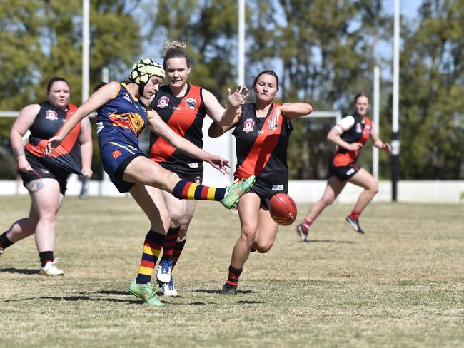 Uni no 2: Felicity Ash. AFL senior women Souths vs University at Heritage Oval. August 2019