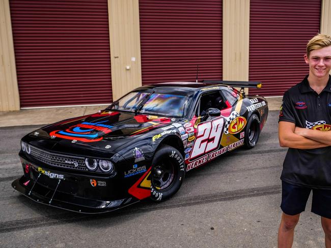 MUSCLE UP: Lismore-born Nathan Herne is currently preparing to make his debut in the TA2 Racing Muscle Car Series, which gets underway with this weekend's opening round at Sydney Motorsport Park.