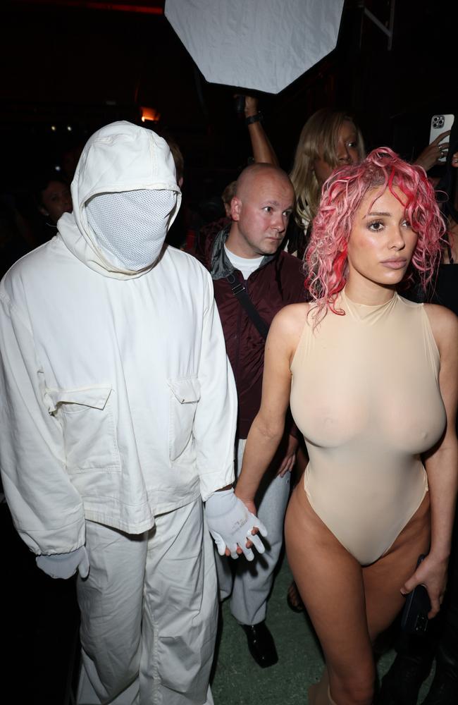 Kanye West and Bianca Censori are known for their controversial behaviour. Picture: Getty Images