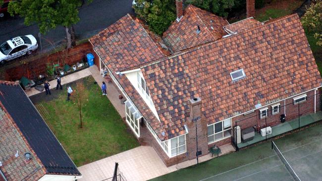 Thorneycroft and Sonnet conducted surveillance on Mario Condello's sprawling East Brighton home (above), but police were on to them. Picture: Supplied