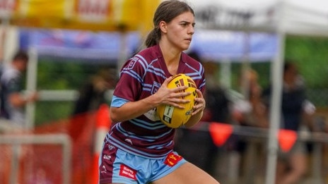 CQ Capras under-19 women's squad member Kirby Richardson.