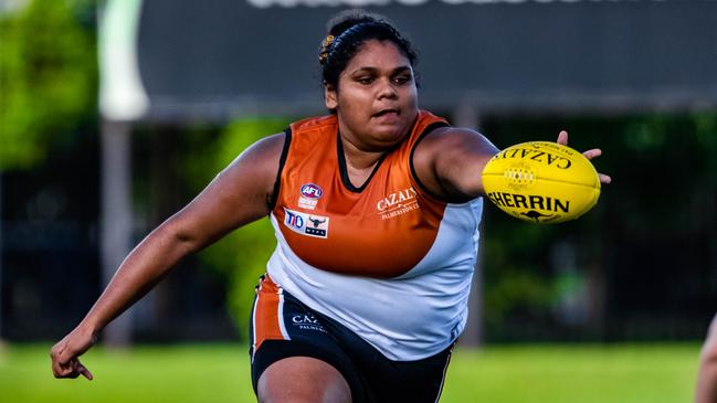 Molly Althouse has been one of the stars of NTFL rep footy in recent years. Picture: Patch Clapp / AFLNT Media