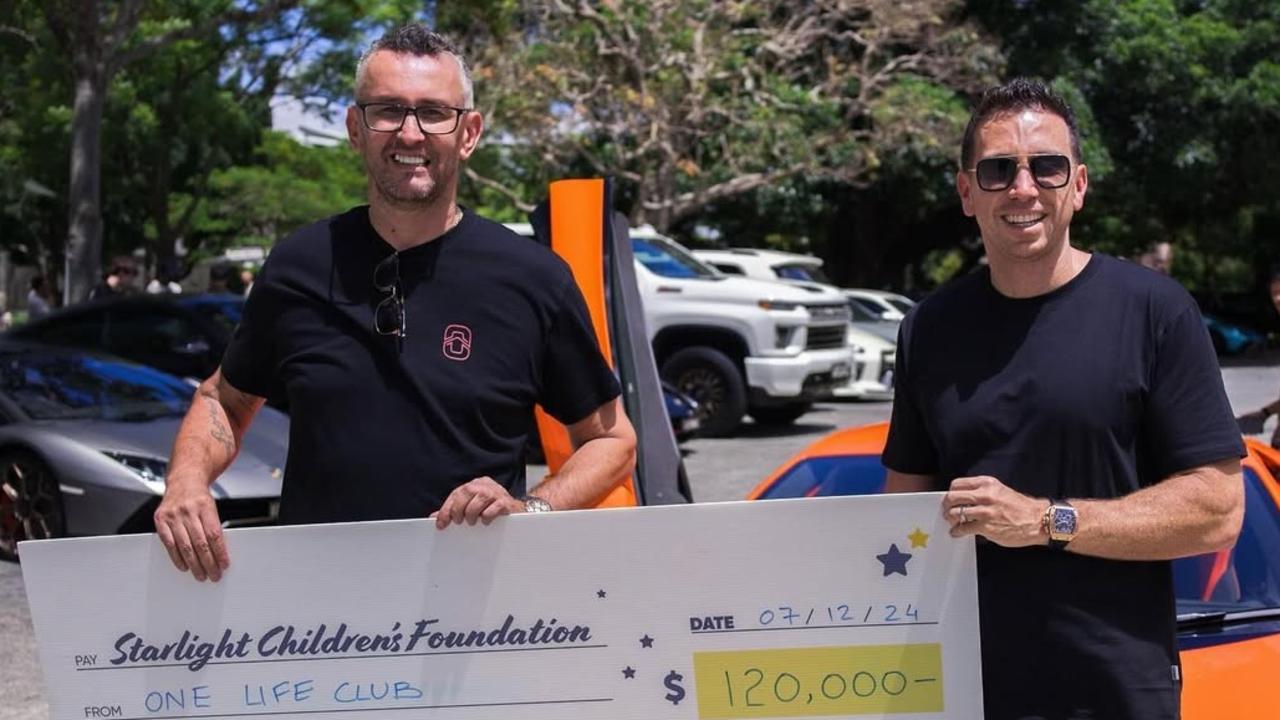 NGU Real Estate CEO Emil Juresic and Culture Kings founder Simon Beard ran a supercar fundraiser for Starlight Children's Foundation