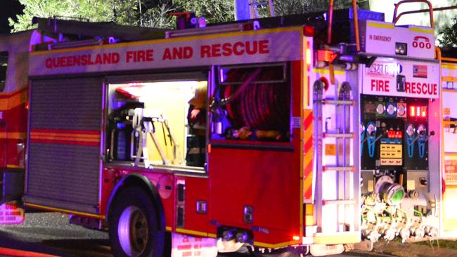 Emergency services responding to crash on Gold Coast M1. Photo Christopher Chan / Archive