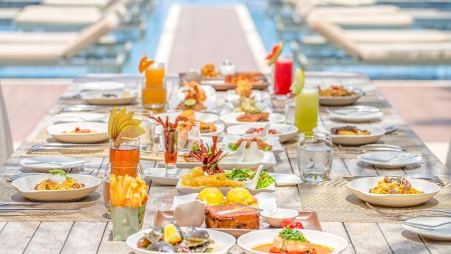 Sunday brunch at Soleil. Picture: The Mulia