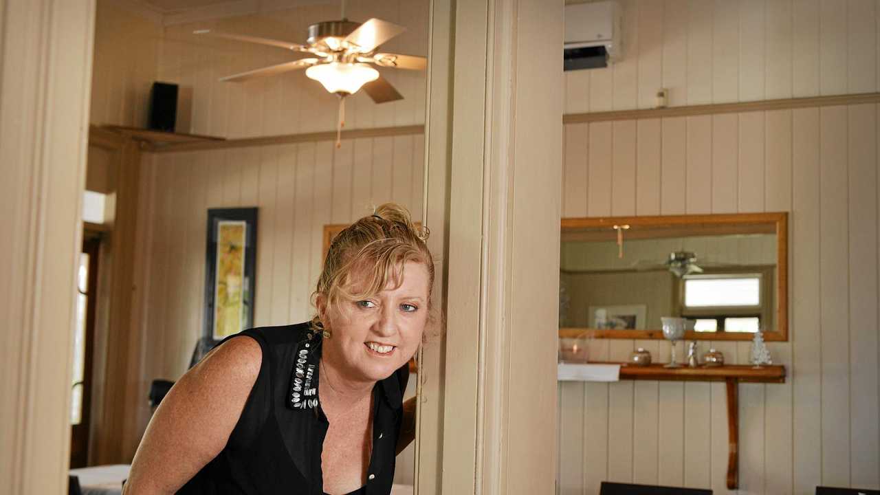 Kim Jones Kingston House ghost. Photo Renee Albrecht/Gympie Times. Picture: Renee Albrecht