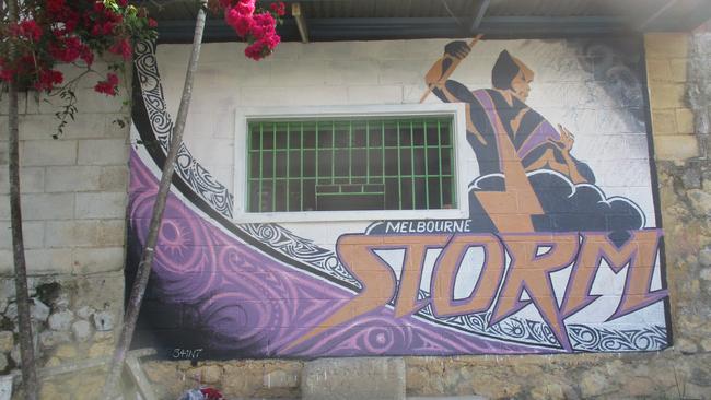 Image of a house in Port Moresby with Storm colours. Photo Elias Nanau