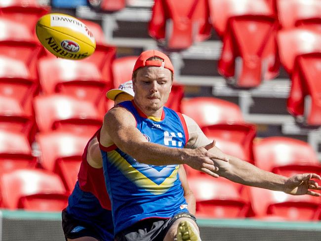 Gold Coast Suns training at Metricon Stadium, Carrara, on Thursday. Nick Holman . Picture: Jerad Williams