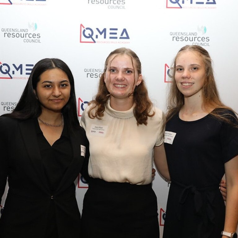 Students from around Queensland are taking part in the QMEA GIRLS Mentoring Program. Picture: Supplied (QRC)