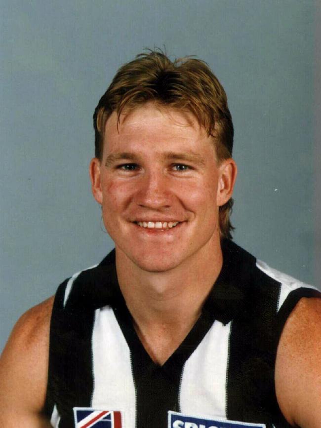 Buckley in his younger days. Picture: Australian Rules