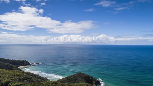 The property is located at Broken Head near Byron Bay.