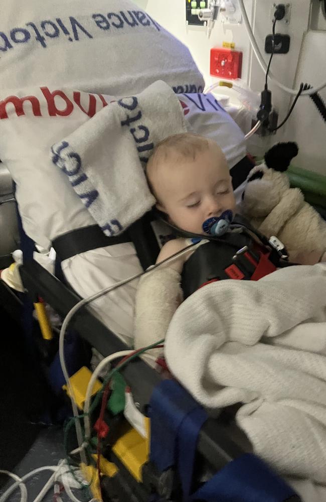 Ollie Billington was rushed to the emergency room with severe diabetic ketoacidosis. Photo: Supplied.