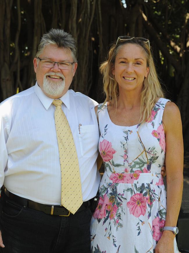 Then-State Member of parliament for Maryborough, Chris Foley and his wife, Glenys. Photo: Valerie Horton / Fraser Coast Chronicle