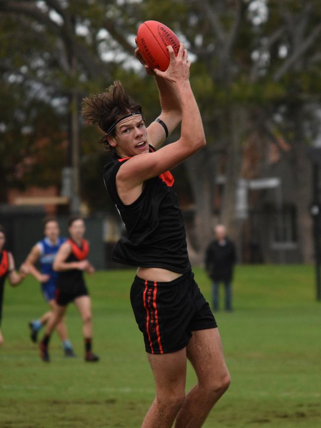 The multi-talented Kyle Brazell will be on the radar of AFL clubs. Picture: Sam Hearn