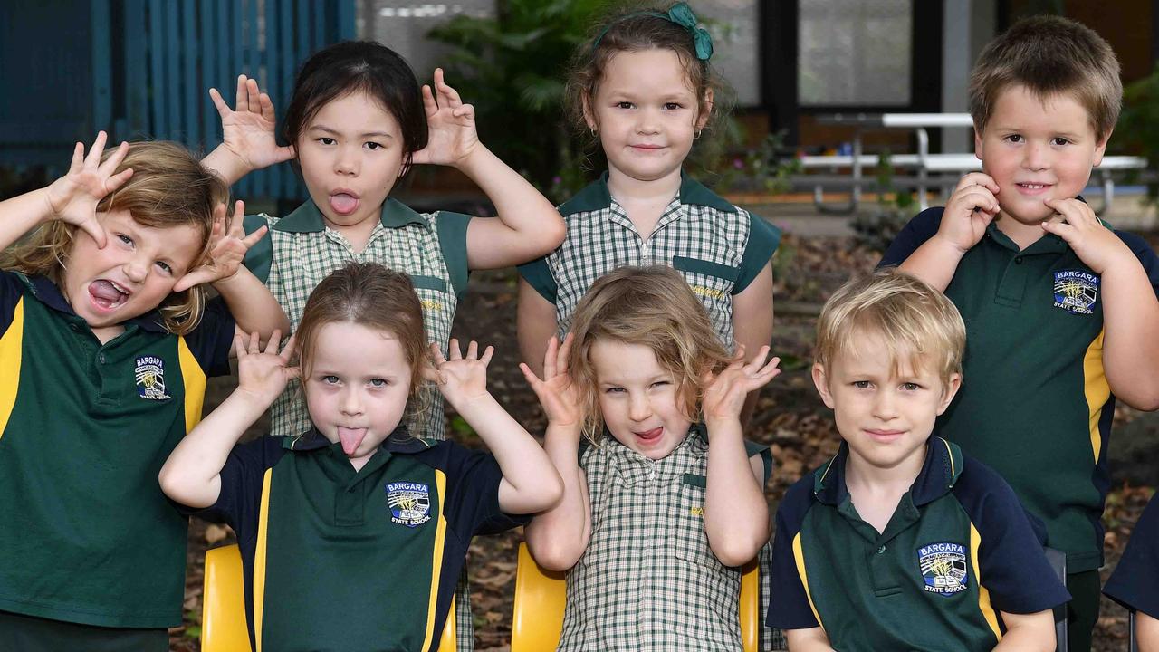 MY FIRST YEAR: Bargara State School Prep A. Picture: Patrick Woods.