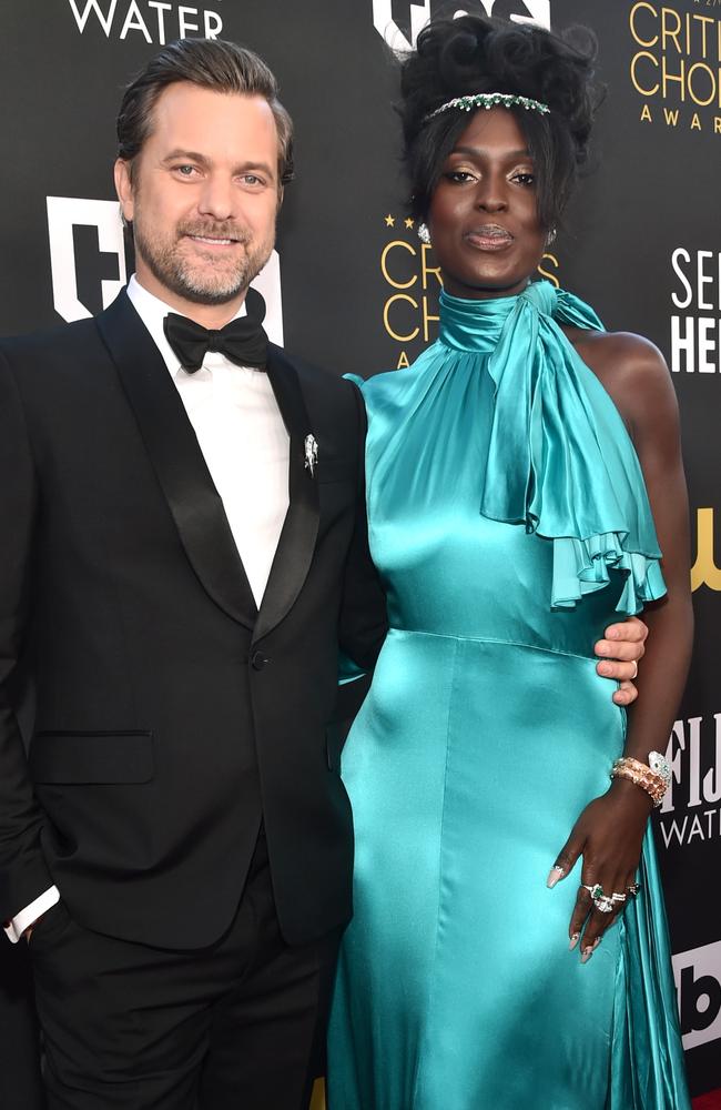 The former couple at the 2022 Critics Choice Awards in LA. Picture: Alberto E. Rodriguez/Getty Images