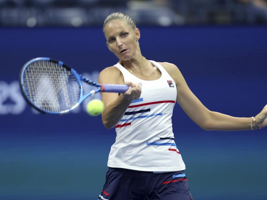 Karolina Pliskova is still in the hunt for number one. (AP Photo/Eduardo Munoz Alvarez)