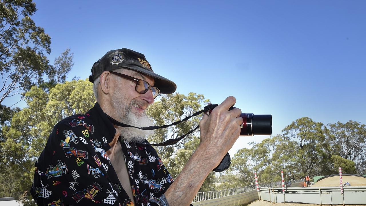 Keen photographer, Robert Brown enjoys capturing the action at the off-road remote control racing group first meeting for 2018 at the Toowoomba Showgrounds. January 2018