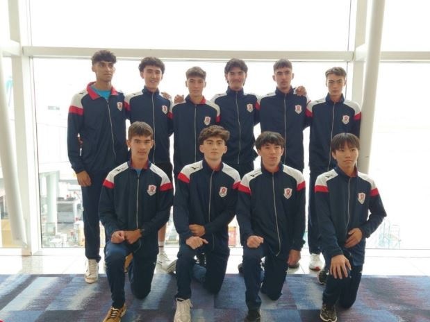 Kai Wall and Japan Under-19 cricket team. 2024. Source: Japan Cricket