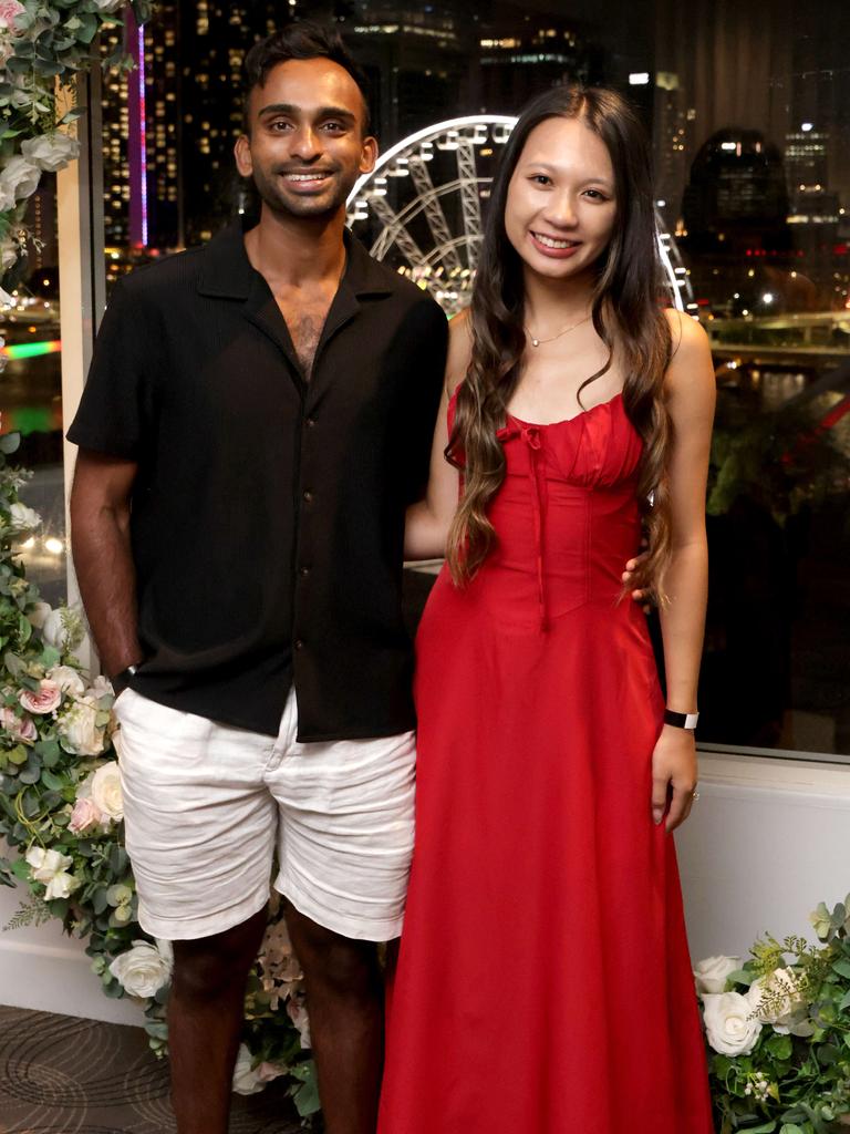 Jack Maran and Carmen Maran at Rydges Hotel, South Bank. Picture: Steve Pohlner