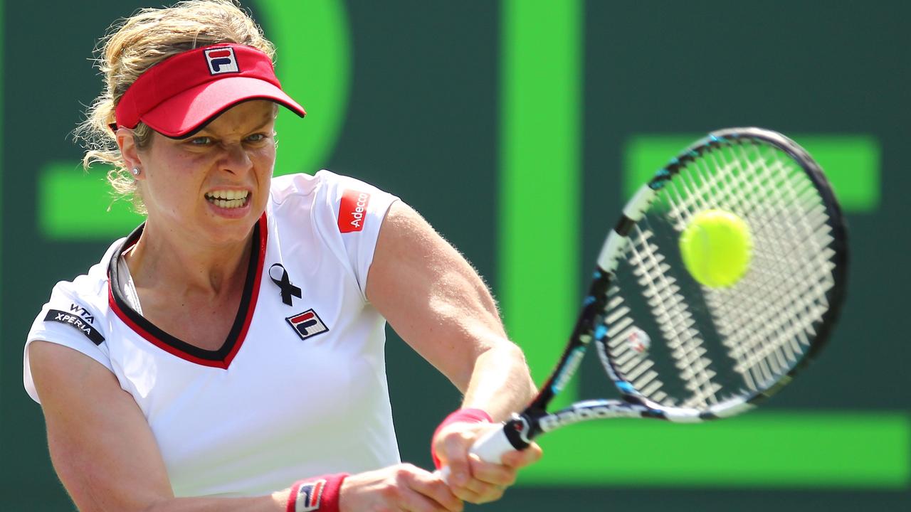 Kim Clijsters has been on the WTA Tour since 2012.