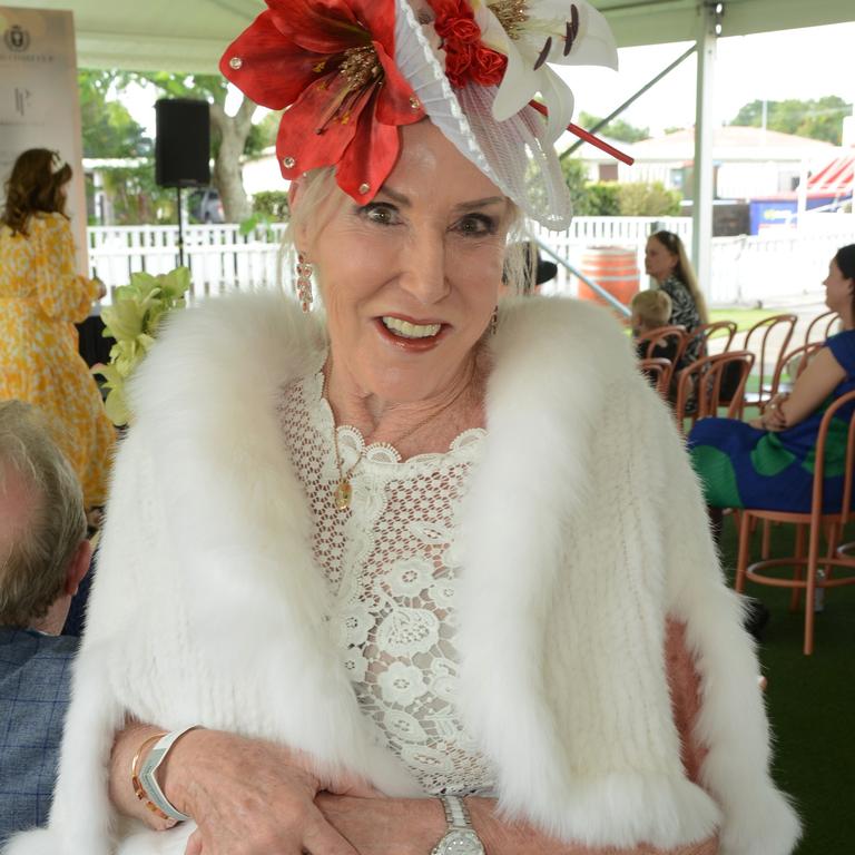 Kathie Felgate at Gold Coast Cup at the Gold Coast Cup at Gold Coast Turf Club, Bundall on Saturday, May 7. Picture: Regina King