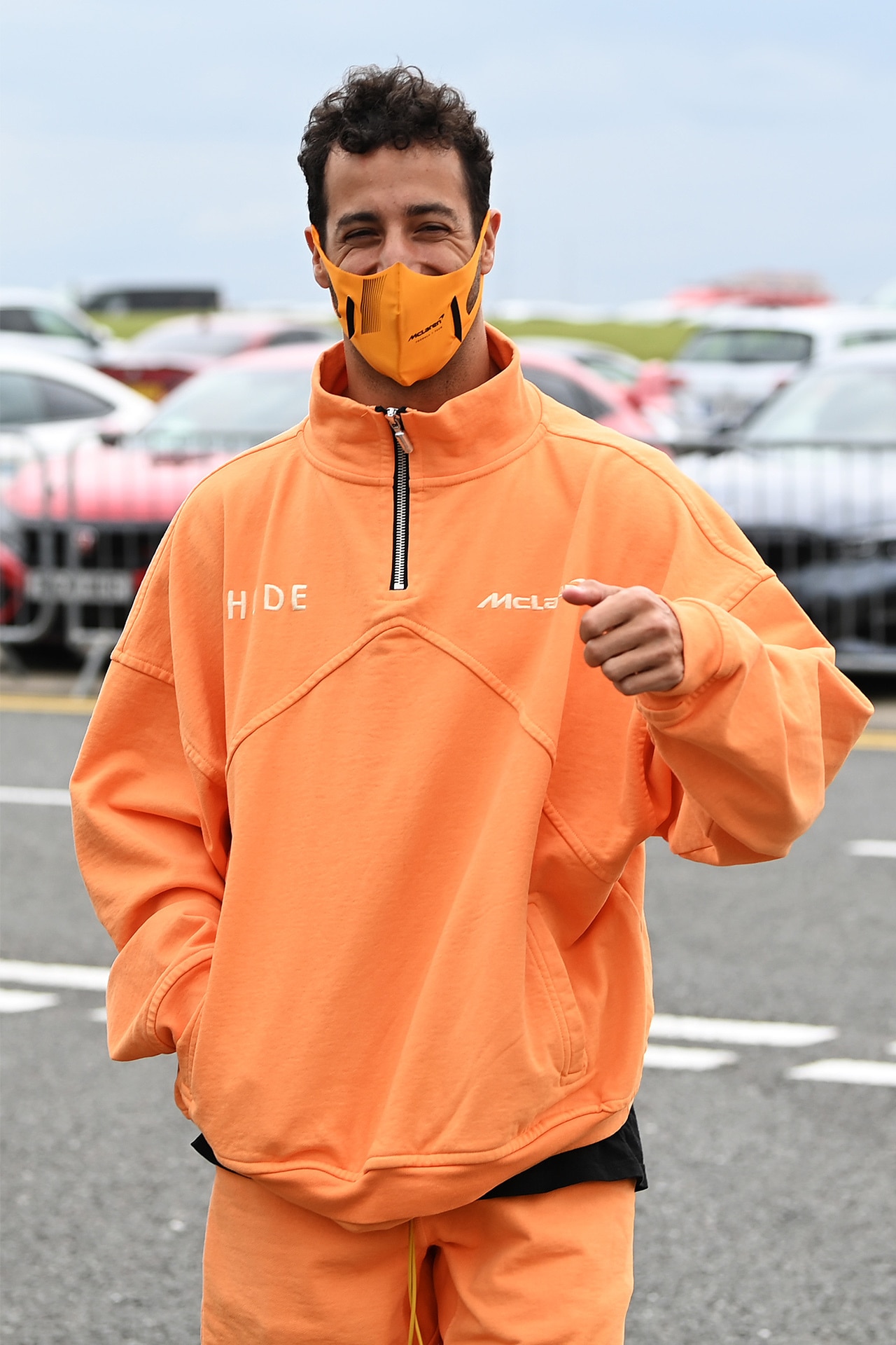 mclaren orange jacket