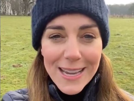 Kate Middleton's selfie video in a bobble hat for Children's Mental Health Week.