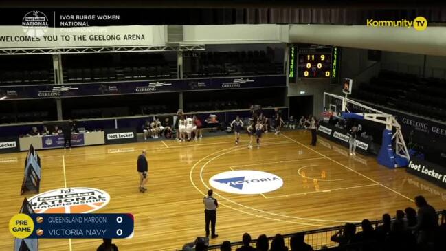 Replay: Basketball Australia Under-20 National Championships - Queensland Maroon v Victoria Navy (IB-Women PO 5)