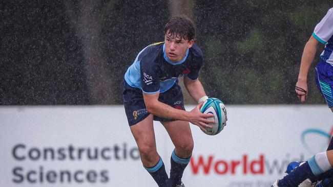 Action from the Queensland Reds v New South Wales Waratahs Under 15s clash. Pic credit: Kev Nagle.