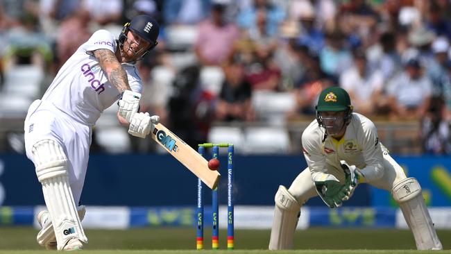 Stokes batting heroics have been crucial to England’s Ashes hopes. Picture: Stu Forster/Getty Images