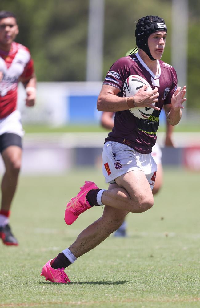 Mal Meninga Cup player Marley McLaren in action for Burleigh.