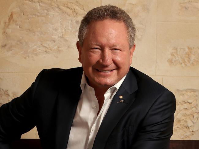 3/4/2020Andrew Forrest talks about Cove project by Minderoo.Pic Colin Murty The Australian