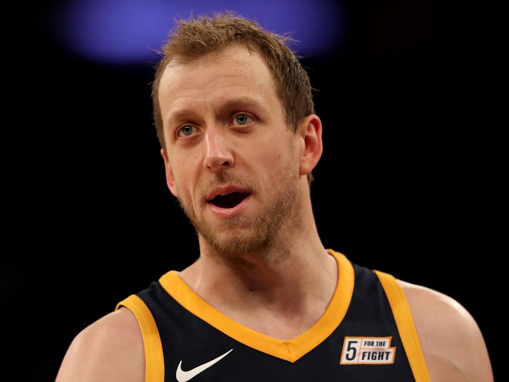 Charitybuzz: Joe Ingles Custom Black Lives Matters Jersey Worn in NBA Bubble