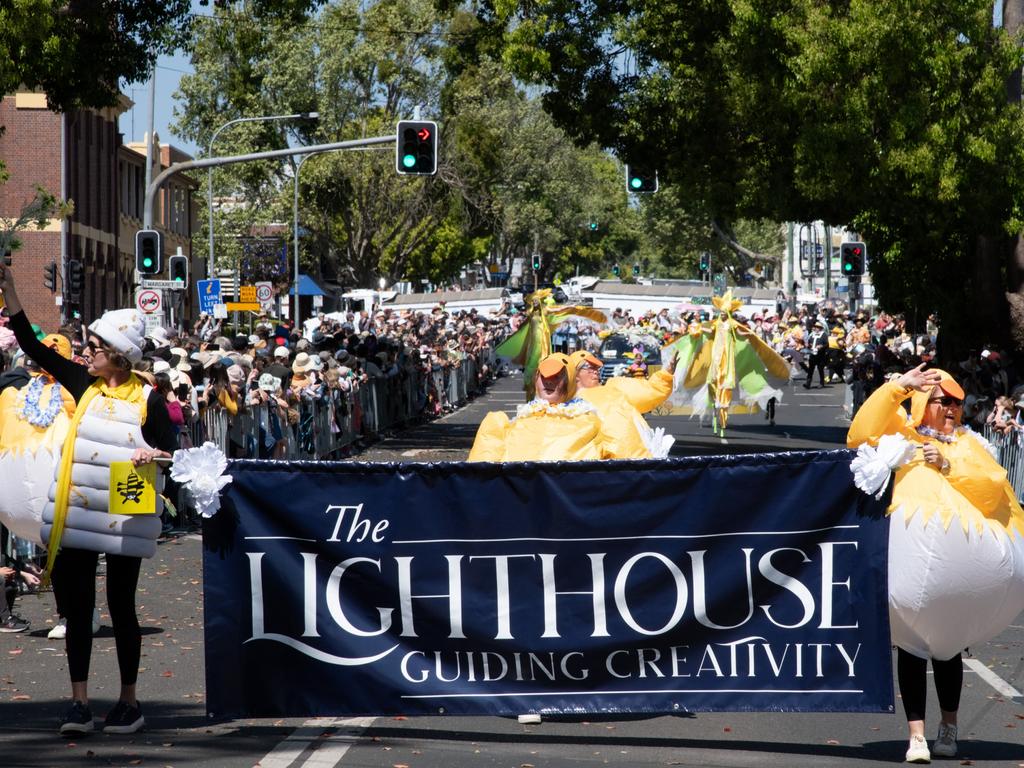 The Lighthouse, Grand Central Floral Parade.Carnival of FlowersSaturday September 16, 2023