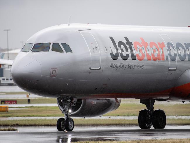 SYDNEY, AUSTRALIA - NewsWire Photos May 6, 2021: A Jetstar aircraft taxiing at Sydney Airport.Picture: NCA NewsWire / James Gourley