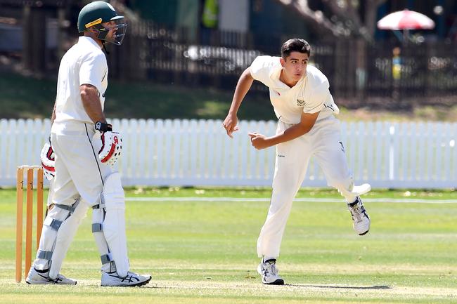 Zanden Jeh pictured bowling for Valley last season.