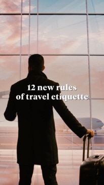 12 new rules of travel etiquette