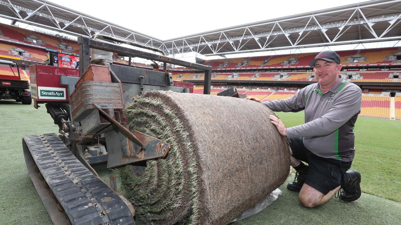 Former Suncorp stadium grounds manager Malcolm Caddies.