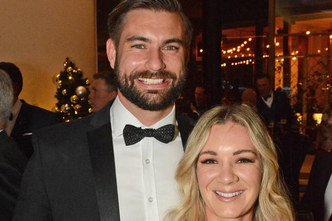 Luke Rust and Lauren MacKenzie at Gold Coast Business Excellence Awards at The Star Gold Coast. Pic: Regina King