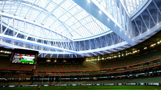 An indoor Boxing Day Test? How the MCG might look with a roof.