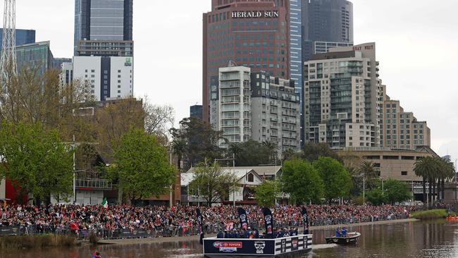 September magic has returned to Melbourne. Picture: Mark Stewart