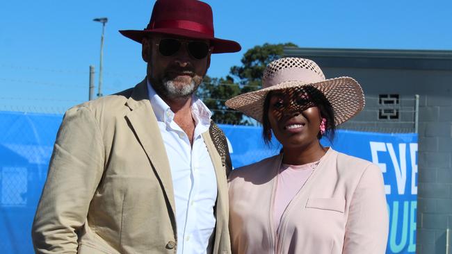 POP UP POLO BUNDABERG 2021: Mildred Ellwood and Mark McSkimming made it to Bundaberg from Brisbane in time for the polo.